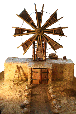 10 - Korn-Windmühle