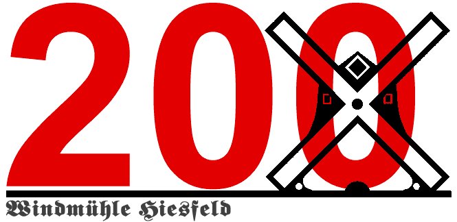 Logo 200 Jahre Windmhle Hiesfeld