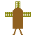 Icon einer Bockwindmühle
