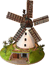 31 - fünfflügelige Holländer-Windmühle