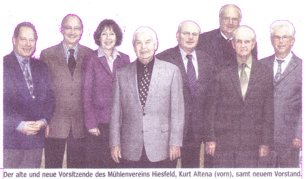 Gruppenbild Vorstand 2003